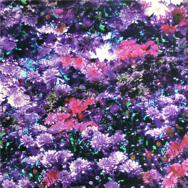 floral silk fabric for dresses